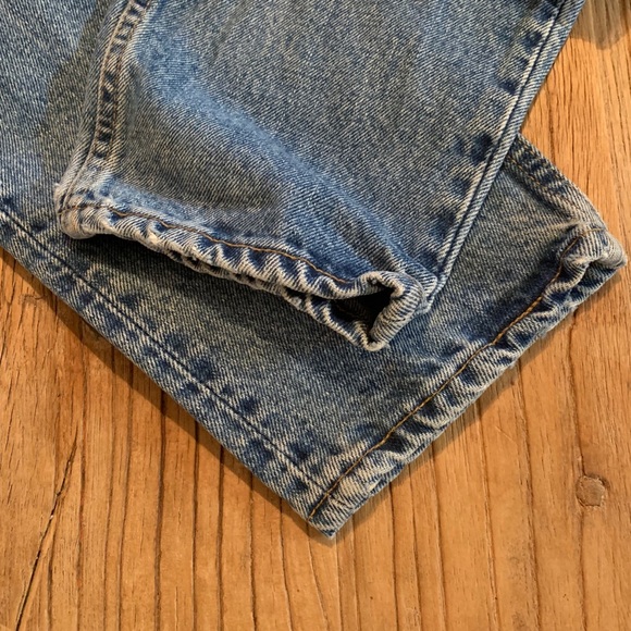 VINTAGE LEVIS Jeans 550 Relaxed Fit Medium Wash Red Tab - Picture 5 of 7